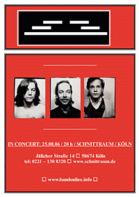schnittraum konzert