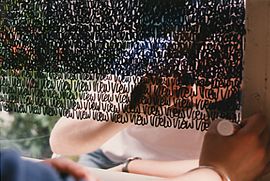 writing on the window